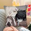 1pc Anime S-Saihate Station Icons Pillow Case Fashion Square Pillowcase Bedroom Sofa Room Ins Decoration Leisure