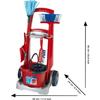 KLEIN Vileda Cleaning Trolley with Electronic Vacuum Cleaner