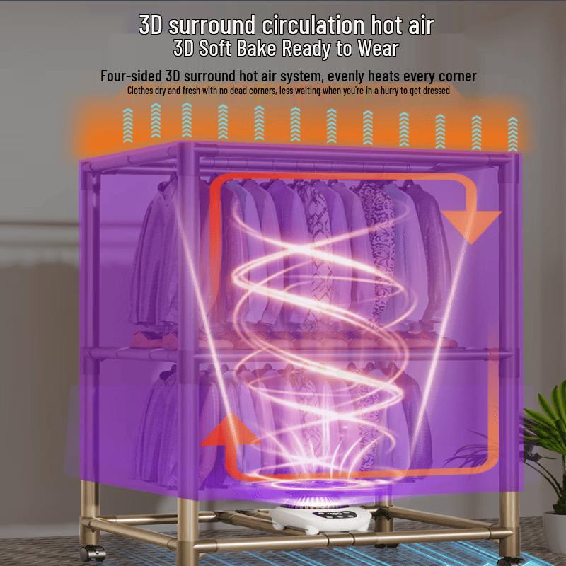 ZISIZ High Power Clothes Dryer