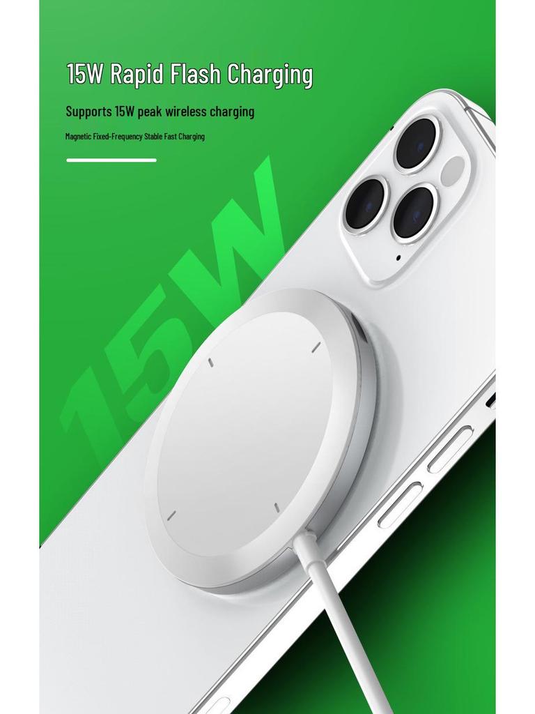 Apple 12 Wireless Fast Charger & Magnetic Air Vent Clip Holder