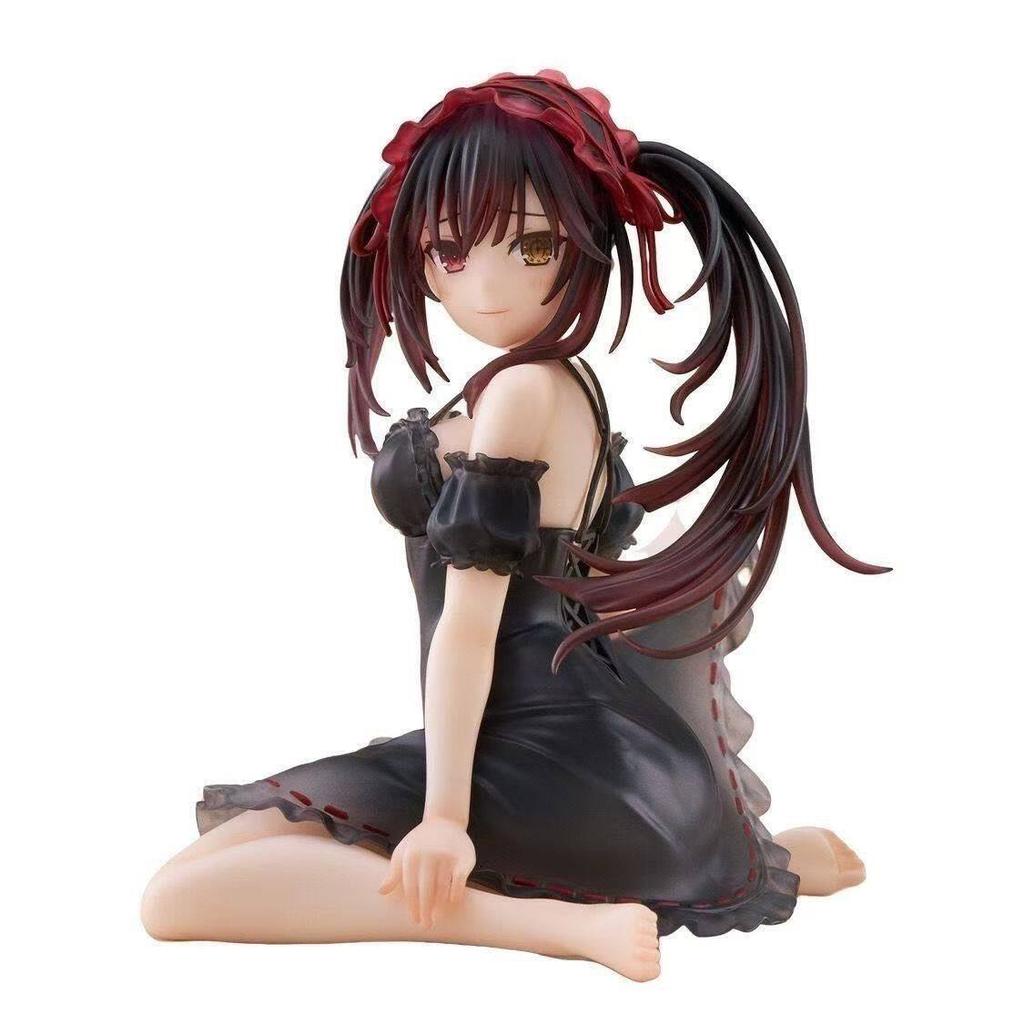 Date A Live Kurumi Tokisaki, Tohka Yatogami Pajamas Casual Outfit Limited Color Version Prize Figure Model Decoration Gift
