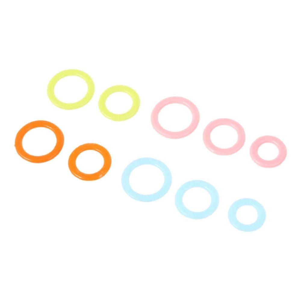 Colorful Craft Marker DIY Crochet Marking Circle Knitting Marker Sewing Accessories Marking Ring