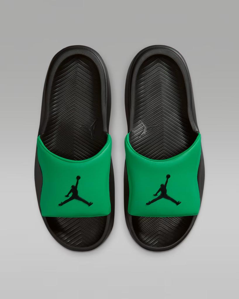 HF3263-301 Nike Jordan Franchise Slide Lucky Green/Black (Men's)