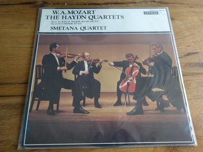 LP Record SMETANA QUARTET - Wolfgang Amadeus Mozart, String Qua OX7008ND DENON 1975 Japan Classical Used