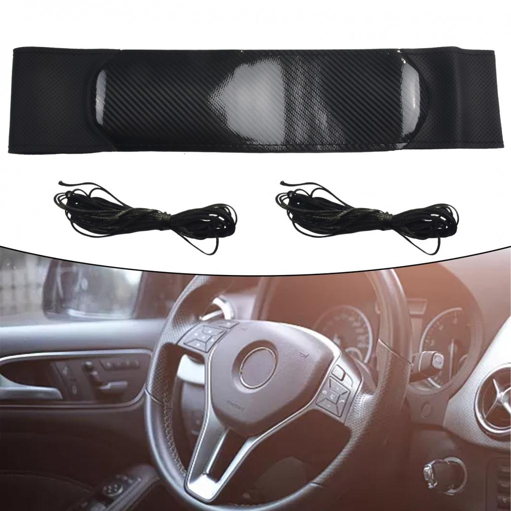 Car Steering wheel cover With Needles&Thread Accessories Replacement