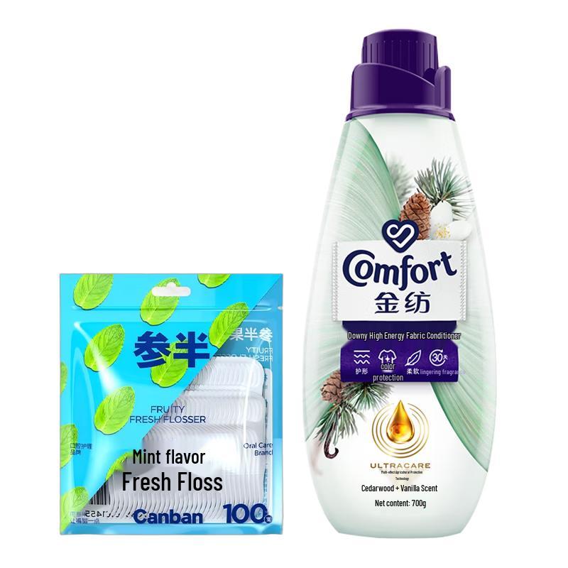Canban Peppermint Dental Floss & Fabric Care Family Set