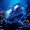 Waterproof Housing For Action 6 Camera Diving Case Defense Scratch Resistant Cover 2Cold Shoe Slot Interfaces