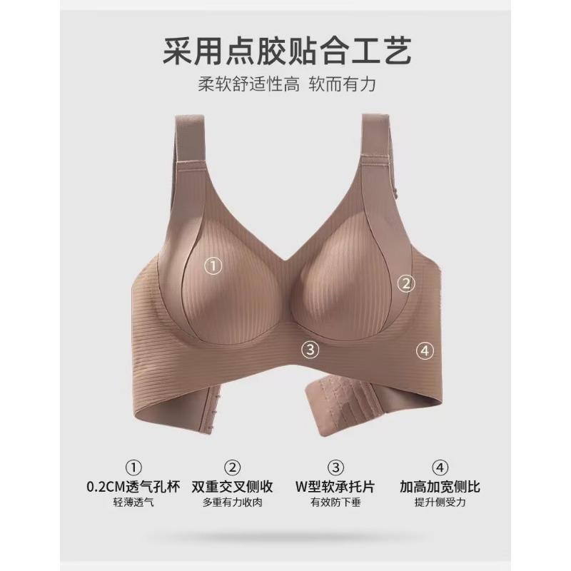 Nahtloser Push-Up-BH für Damen, kabellos, Bralette, sexy Unterwäsche, bequeme, dünne Körbchen, Damenunterwäsche, M-3XL