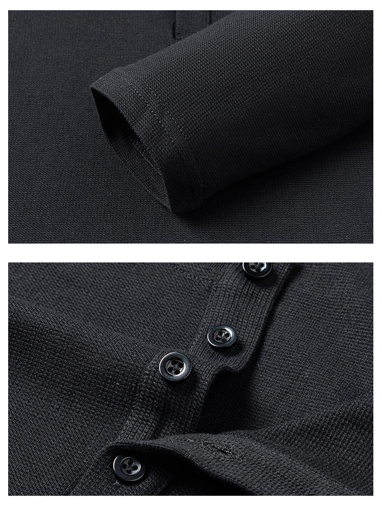 100% Cotton Chinese Collar - Men's Pure Cotton T-shirt