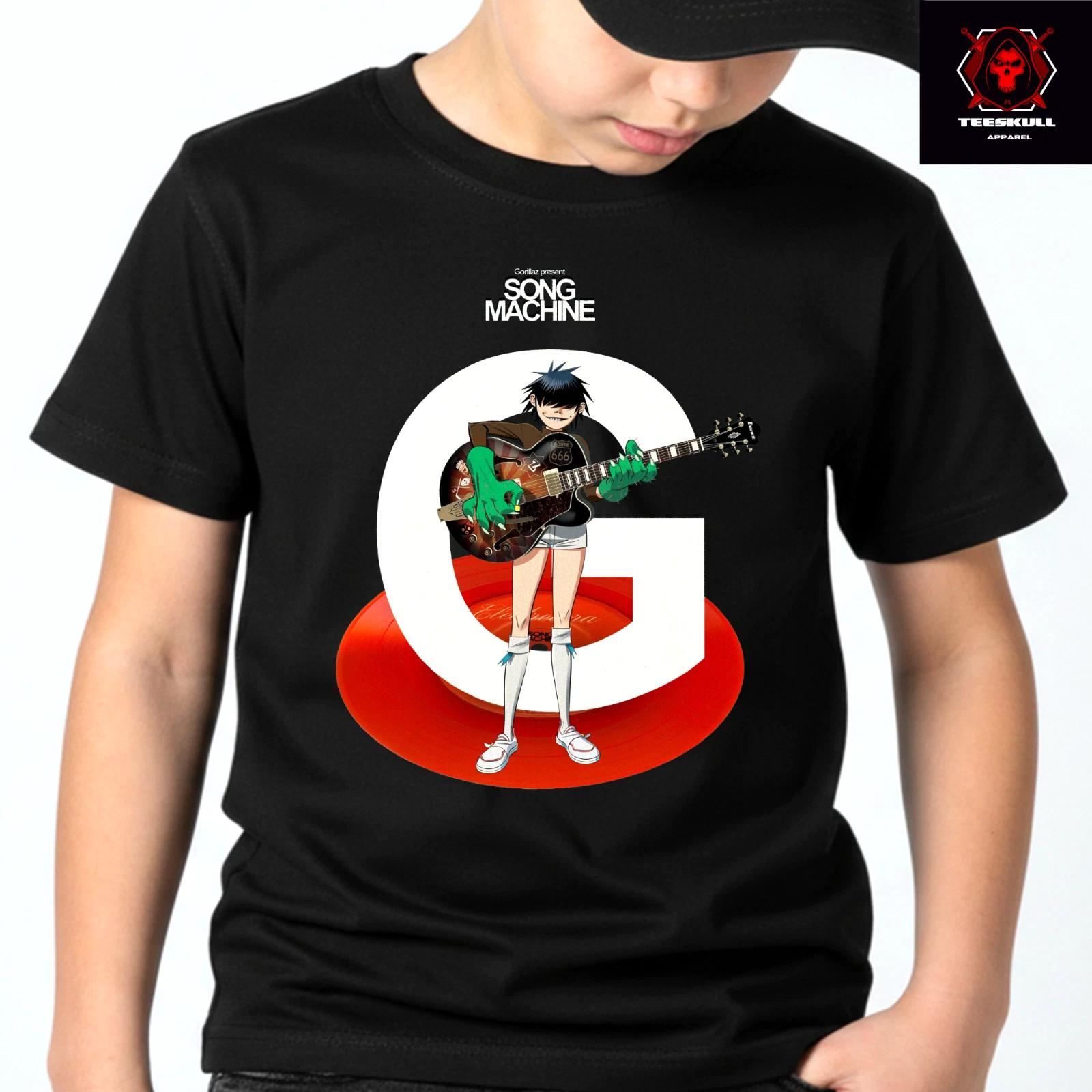 Gorillaz Song Machine Indie Band Top Premium Soft Cotton T-Shirt L