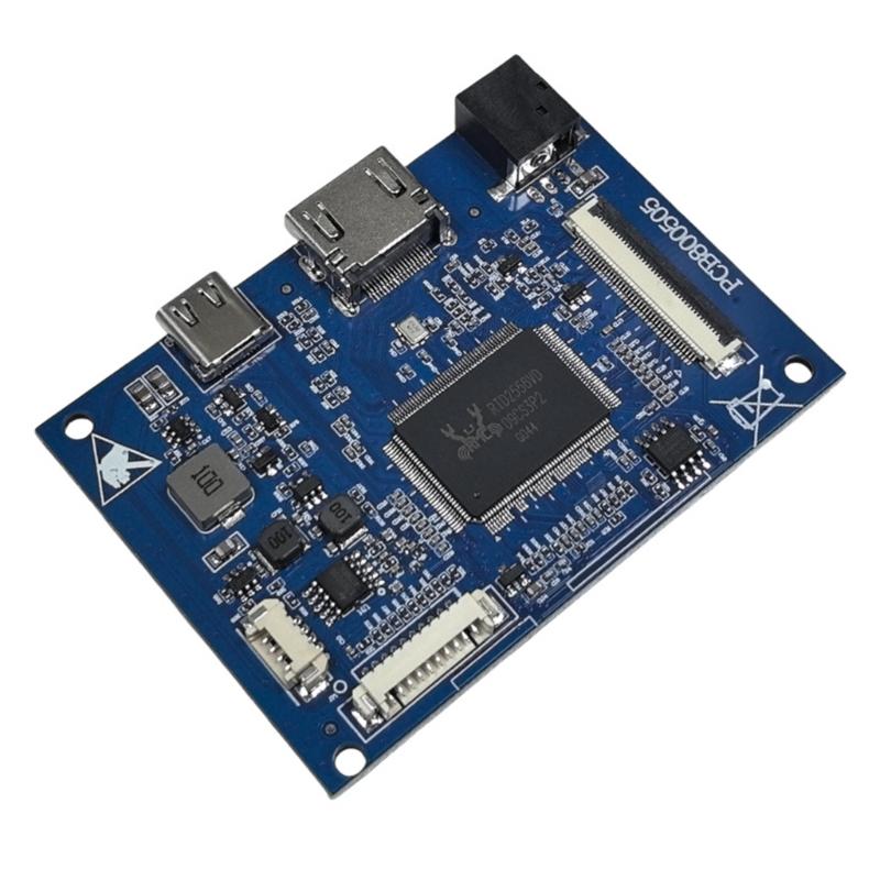 40pin EDP LCD Display Driver Board HDTV-compatible And Type C Auditory Output 3Wx2 Support Remote Control