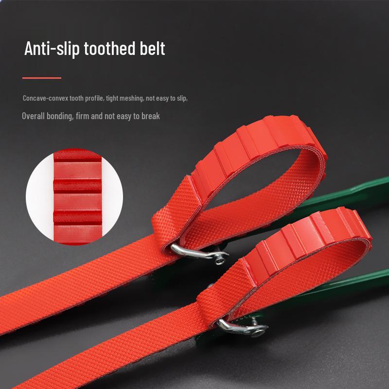 Oil Filter Wrench - Red Belt Car Repair Tool