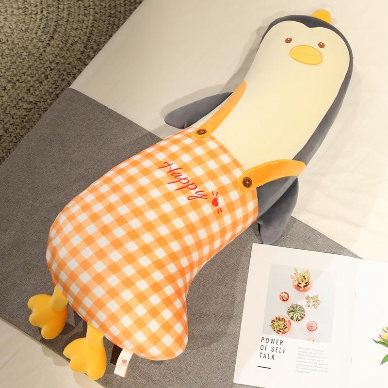 

100cm Lovely Chicken Duck Penguin Husky Unicorn Kawaii Long Pillow Stuffed Gentle Soft Animal Dolls Sleeping Birthday Surprise Toy Sets 100cm