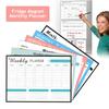 A3 Magnetic Weekly & Monthly Planner Whiteboard Fridge Magnet Flexible Daily Message Drawing Refrigerator Bulletin White Board
