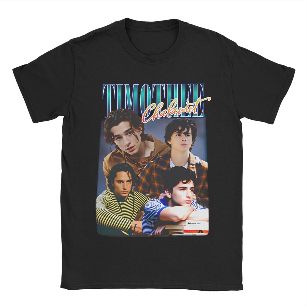 Timothée Chalamet Marty Supreme Unisexs T Shirts Casual Tees Short Sleeve Round Collar TShirts Cotton Plus Size Clothing