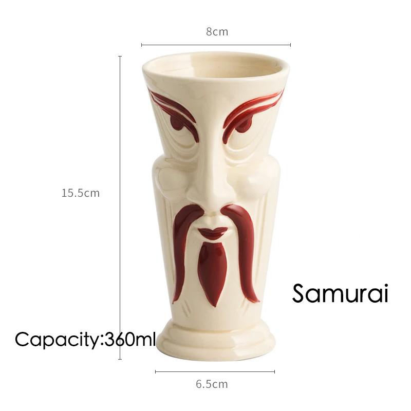 Tiki Mug Tiki Tumblers Ceramic Hawaiian Party Mugs Glasses