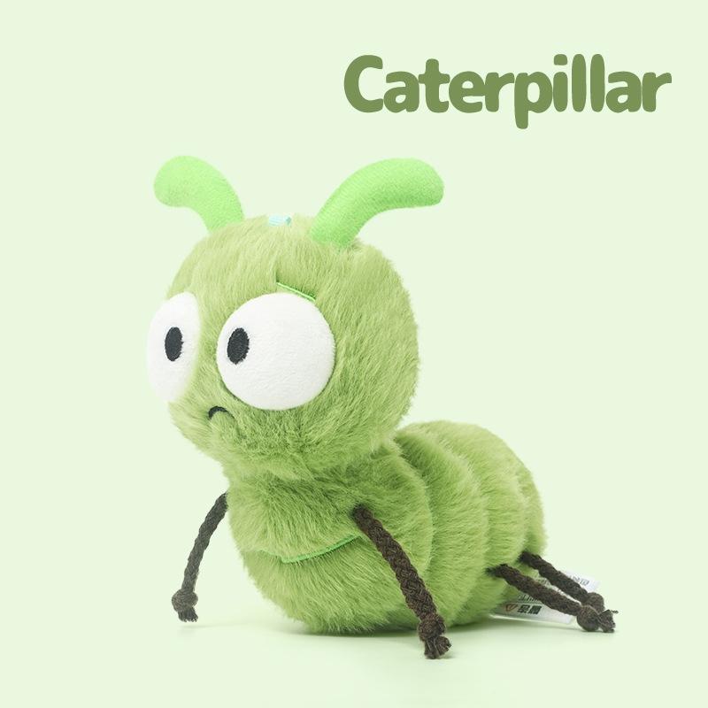 Amusing Lifelike Insect Plushy Item Realistic Mosquito Cockroach Firefly Ladybug Dragonfly Celebration Ornament Snuggly Padded Plushie Surprise