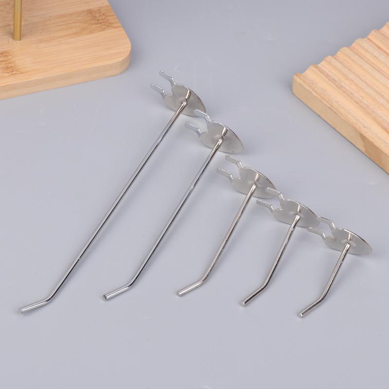 10Pcs Heart Shaped Single Peg Pegboard Hooks Wall Hooks Hole Board Hanger Garage Pegboard Hook Wall Mount Storage Rack