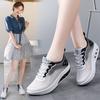 Height Increasing Rocking Casual Sports Summer Women Shoe Platform Lightweight Mesh Soft Sole Training Thick Sole Outdoor Runnin