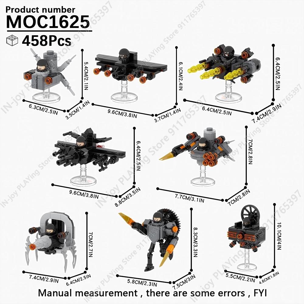 MOOXI Set di Figure Skibidi Toilet Man TvMan Cameraman Speakerman Blocchi da Costruzione Modello MOC Mattoncini Giocattoli per Adulti Bambini Regalo di Compleanno