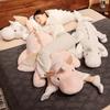 Neue 70-150cm Cartoon Liegender Drache Puppen Weiche Kuscheltiere Fluffly Riesenflügel Dino Spielzeug für Jungen Geburtstagsgeschenk Home Decor