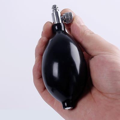 1 KS latexová nafukovacia guľa na meranie krvného tlaku krčný trakčný balónik s pumpičkou a ventilom pre sfygmomanometer tonometer