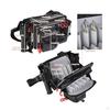 Fishing Storage Pack MultiCompartment Lure Shoulder Bag PVC Leather