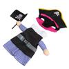 Dog Pirate Costume Fashionable Cute Cartoon Print Pet Pirate Suit for Pets Dogs Cats L