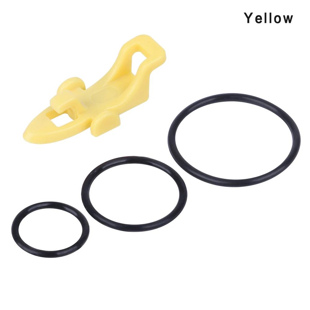 

1 Sets New Fishing Rod Pole Hooks Keeper Rod Clip Hanging Hook Plastic Fishing Lure Spoon Baits Holder Fishing Accessories New жовтий