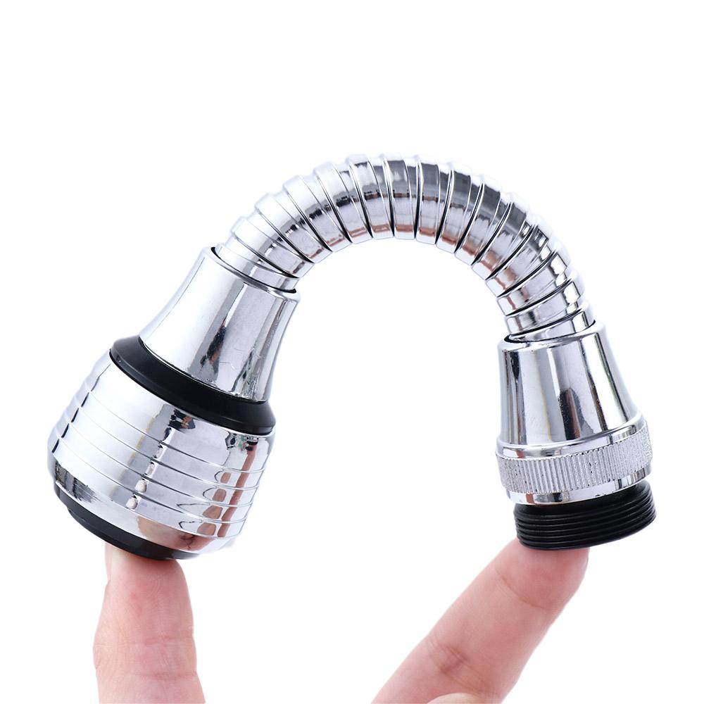 360 Rotate Super Sprayer Nozzle Bathroom Kitchen Spout Universal Tube Kitchen Attachment Accessories Faucet Extension Part