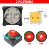 200A 300A 600A Disconnect Switch for Car 12V Battery Cutter Battery Isolator Switch 12v 2 and 4 Position Boat Battery 24V