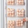 Egg Container Refrigerator Food Storage Box Fruit Vegetable Fresh-Keeping Box Fridge Side Door Container Drawers Rack Kitchen