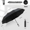 Automatic 60-Rib Folding Umbrella with UV Sun Protection