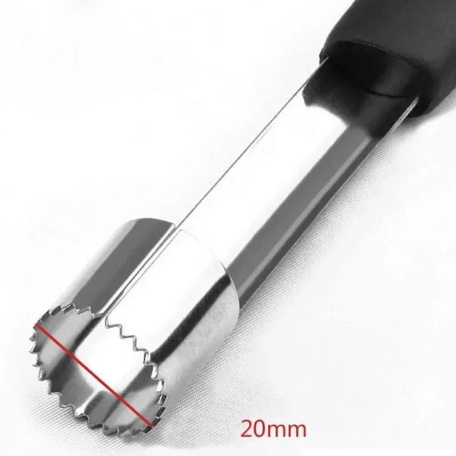 1 Pcs Seed Remover Pepper Kitchen Tools Accessories Supplies Household Portable Tools Stainless steel kitchen hand tools