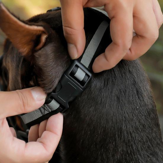 Dog Muzzle Buckle Design Innovative Wear-resistant Sturdy Tear-resistant Anti-bite Hollow Out Pet Anti-Barking