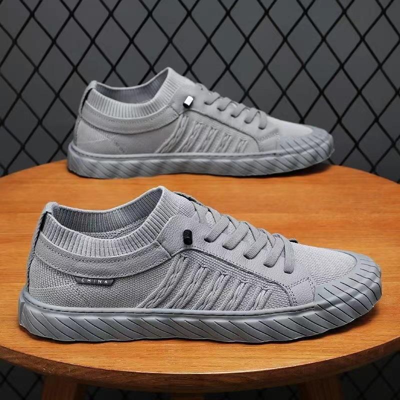

Men s shoes new breathable canvas shoes men s versatile non-slip sports and leisure board shoes men 44