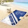 Giant Beach Towel with Everton FC Toffees English Badge, Quick Dry Microfiber, Soft and Absorbent, for Beach Pool Travel Gift