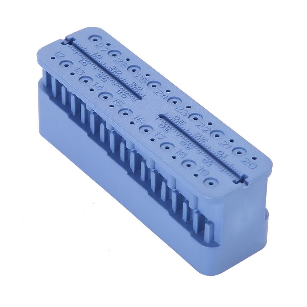 Dental Endo Block Files Measuring Tools Endodontic Ruler Test Board