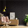 Plain linen wallpaper with herringbone pattern bedroom living room background wallpaper  wall papers home decor