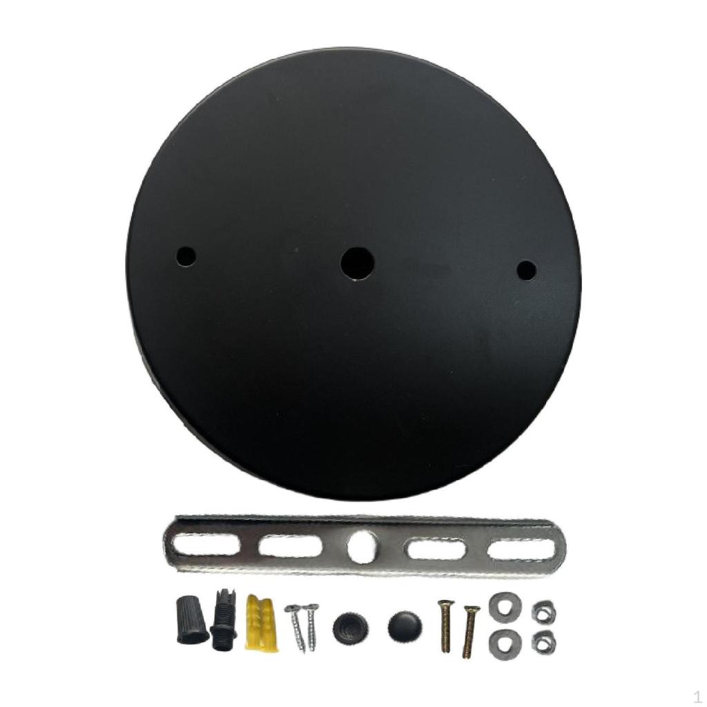 Canopy Kit Chandelier Ceiling Plate DIY Project Round with Mounting Hardware Heavy Duty Replacement