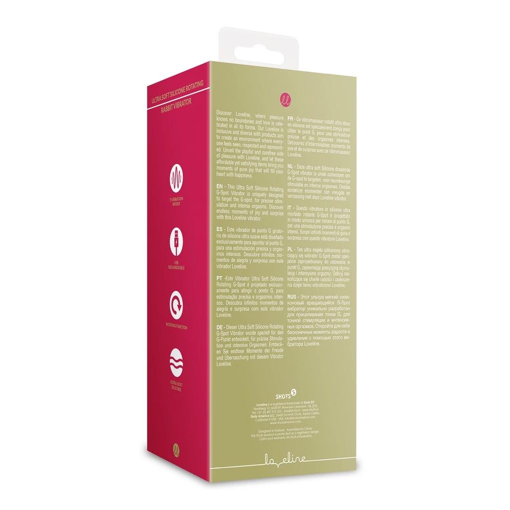 Loveline - Rotating Bead Vibrator - G-spot Stimulation - Spring Sage