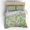 Daisy Pattern Background Print Soft Comfortable Duvet Cover Bedding Set Included 1*Duvet Cover 2*Pillowcases Luxury gifts