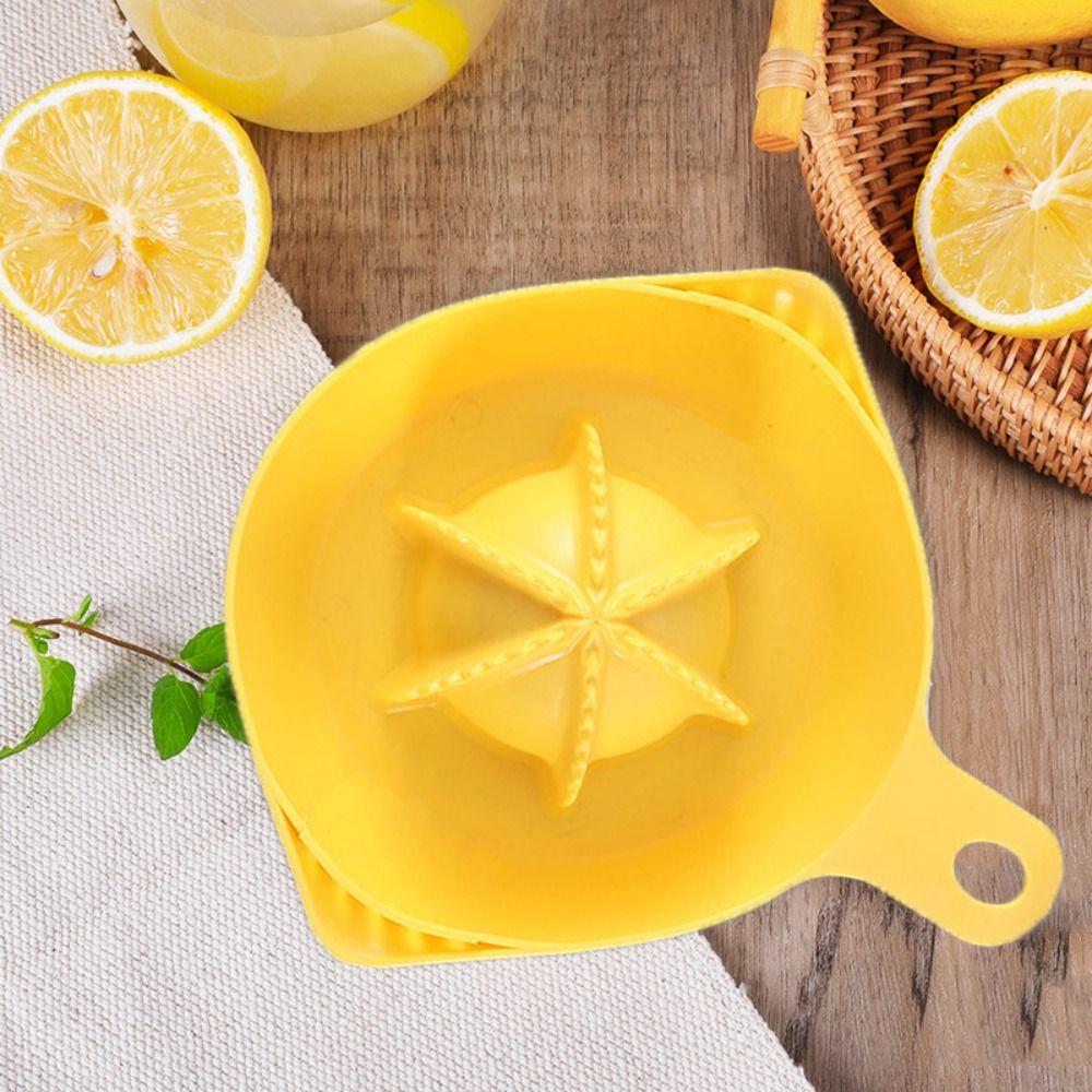 Hand Pressed Lemon Squeezer Plastic Lemon Presser Fruit Tools Manual Lemon Juicer  Summer