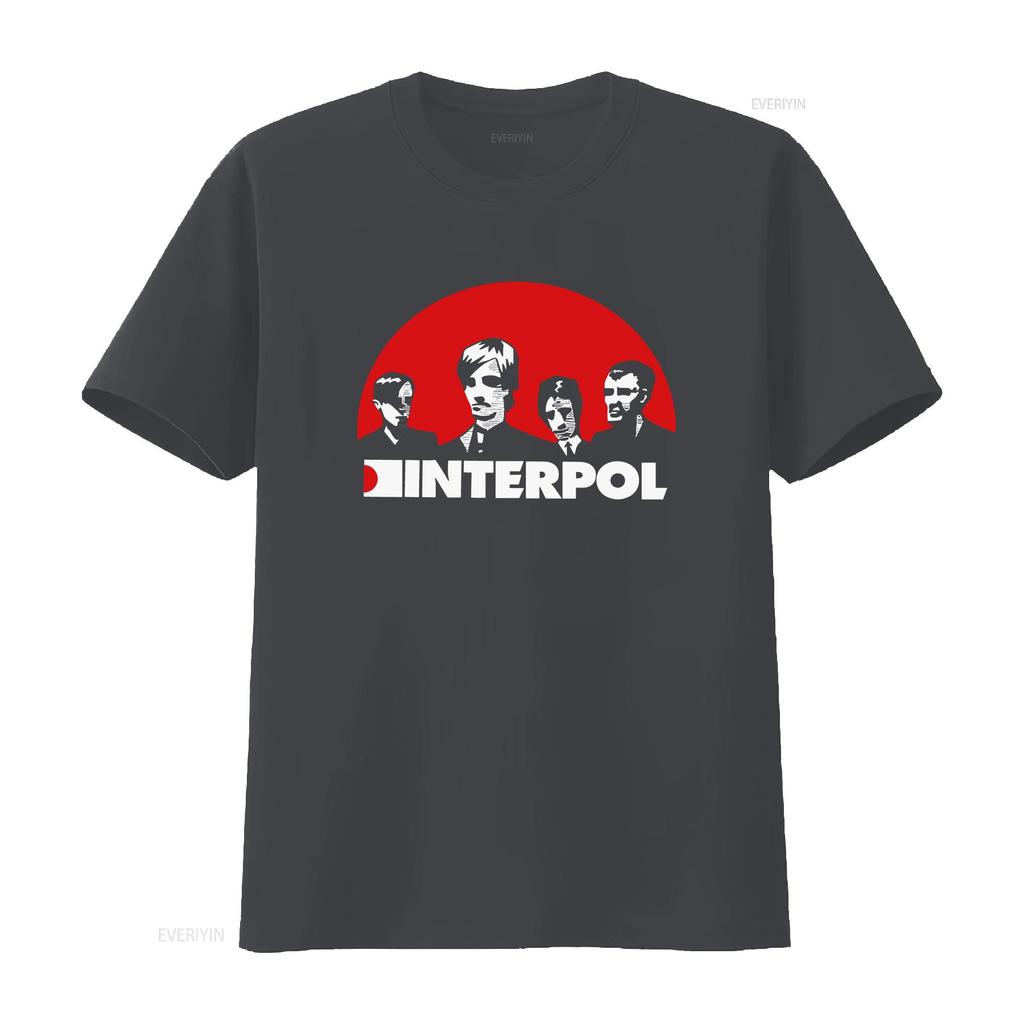 Interpol Band For Fans Style Men's Womens Top T Shirt Clothing Size S 5XL Best Anniversary Vintage Washed Stretched Graphic