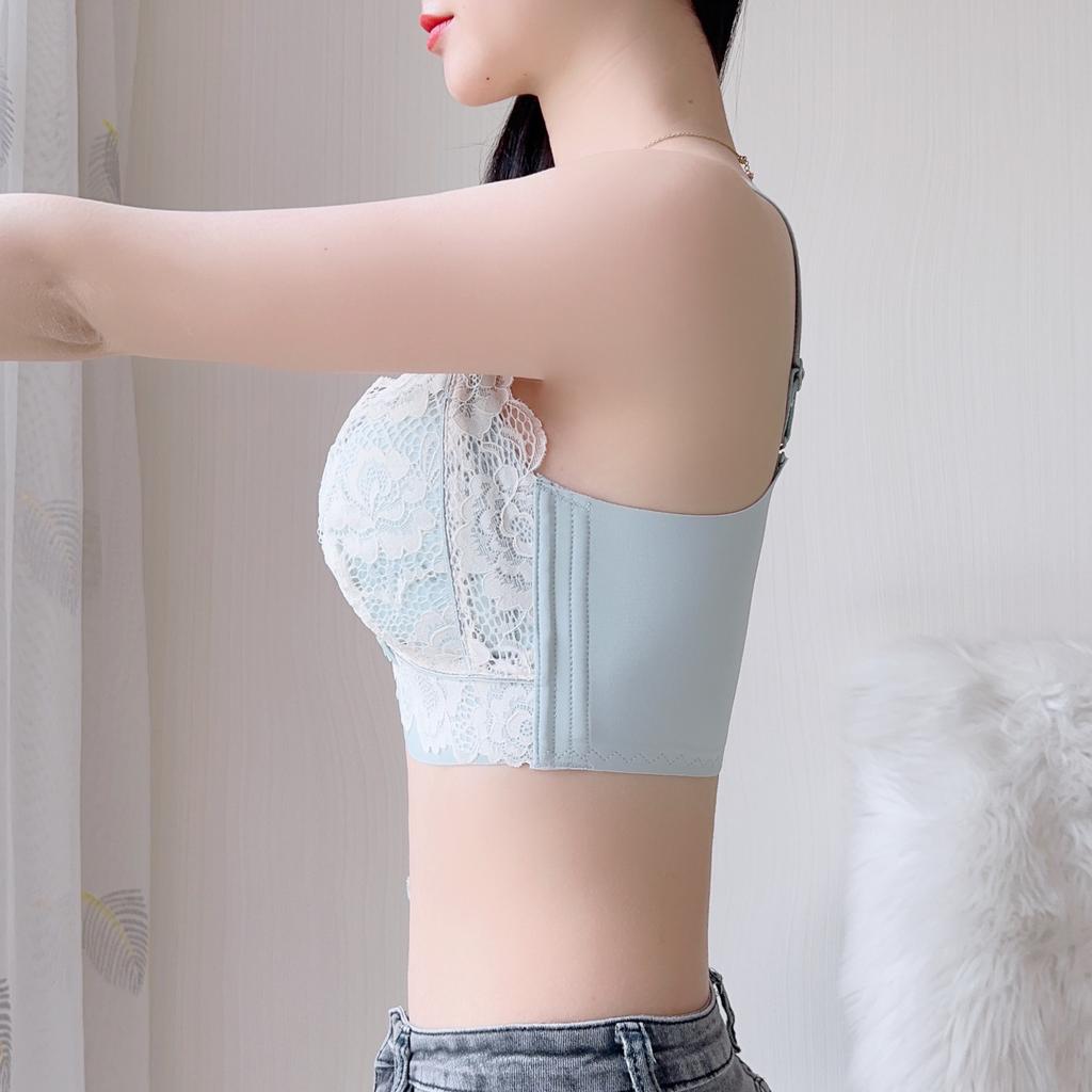 Underwear Women's Thin Summer No Steel Rim Bra Collection Accessory Breasts Full Cup Thin Large Size Push Up Bra