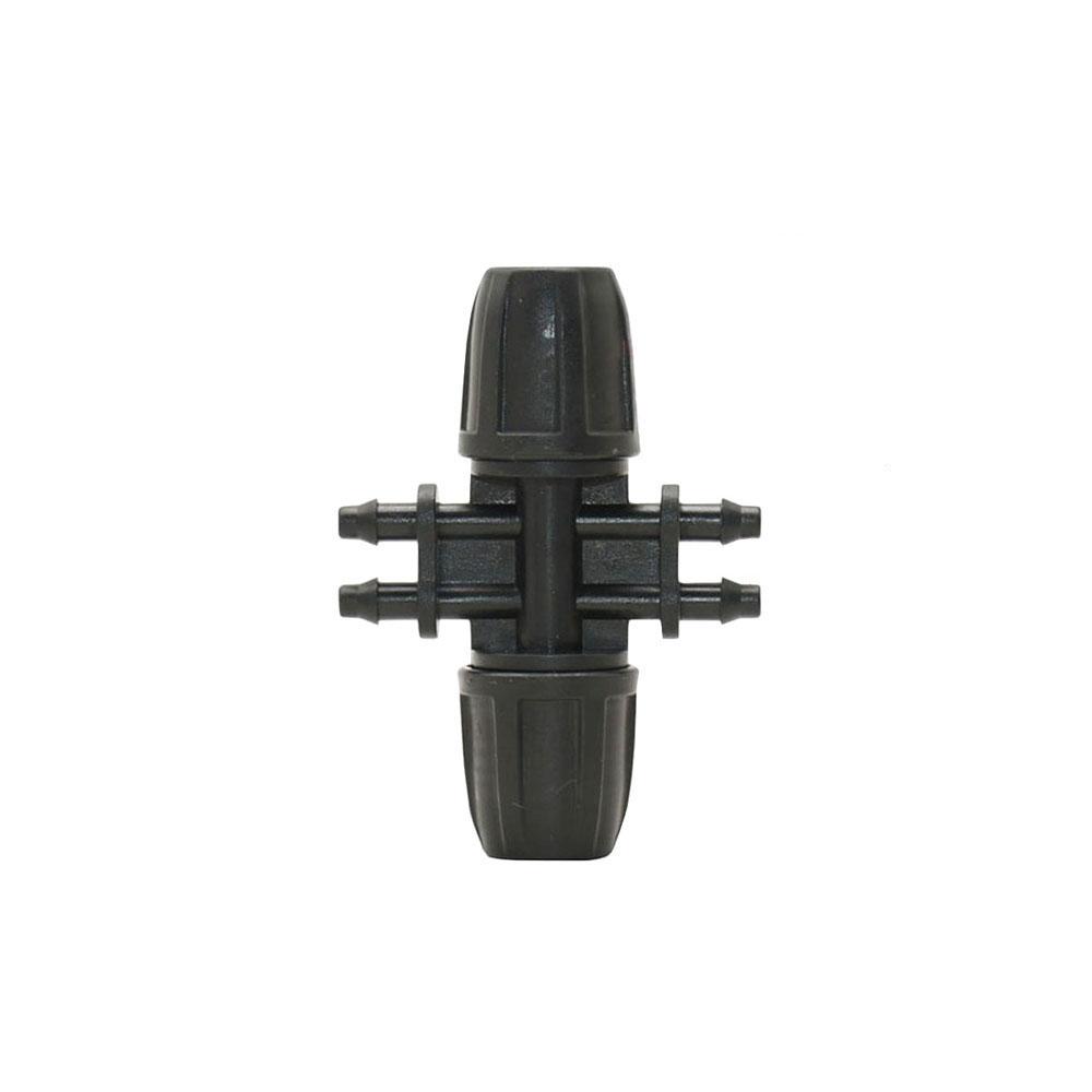 3/8" 8mm Garden Hose Connector 8/11 To 4/7 3/5mm Hose Reducer Water Splitter Tee Elbow End Plug Drip Irrigation System Fitting