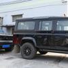 For Land Rover Defender 110 130 2004-2018 Car-styling Aluminum alloy Black Car Door Side Strips Cover Stickers Car Accessories