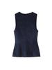 European & American Women's Fashion 2024: Trendy Corduroy Sleeveless Vest for Autumn
