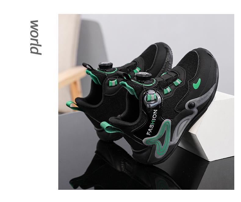 Boys' 2025 Spring/Autumn Basketball Shoes: Non-Slip, Breathable Mesh Sports Sneakers for Kids