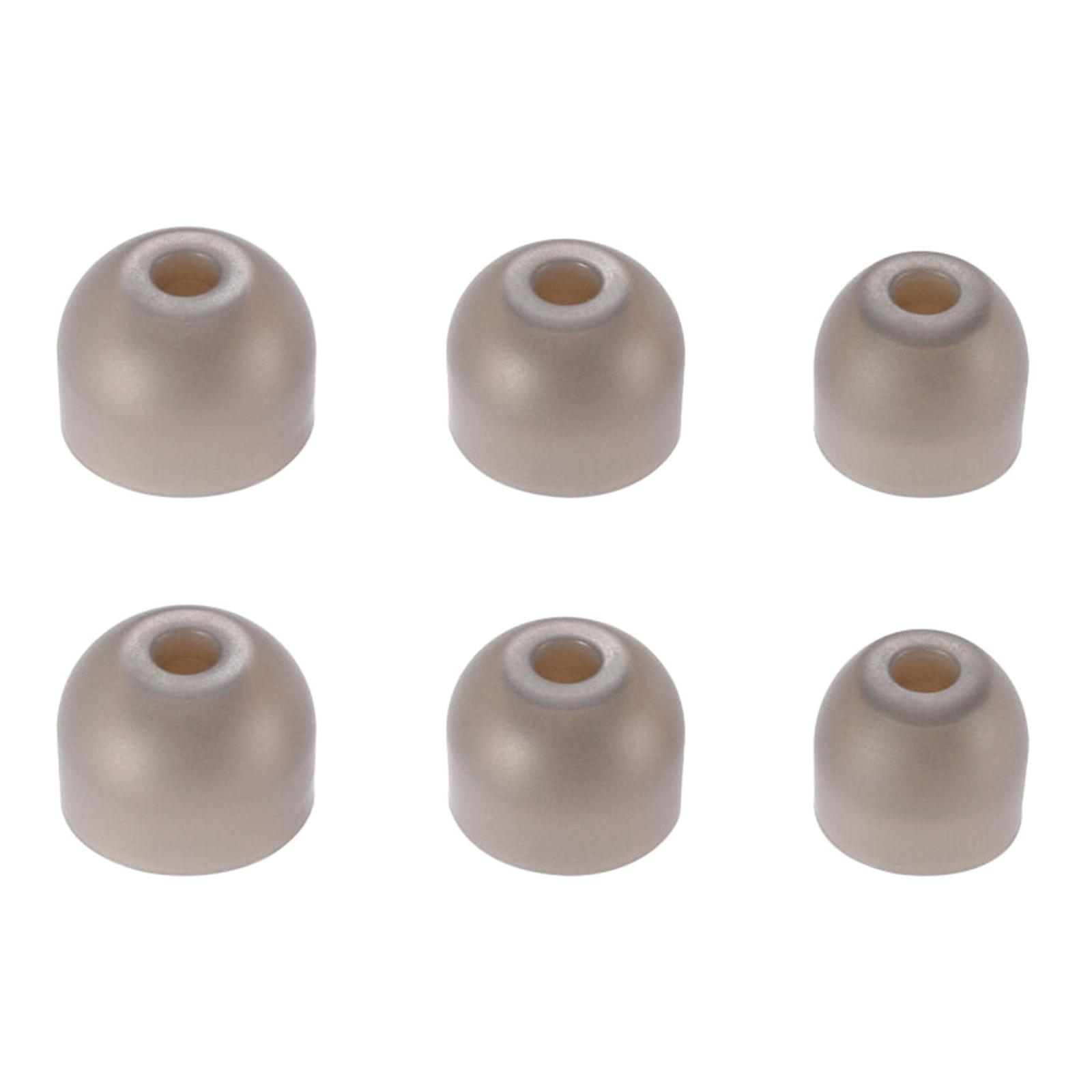 

3 комплекта силиконовых амбушюр для наушников W200bt Plus, мягкие амбушюры для наушников, 6 шт. серый